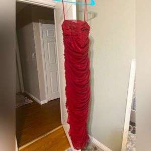 Gorgeous red maxi dress only worn once size large